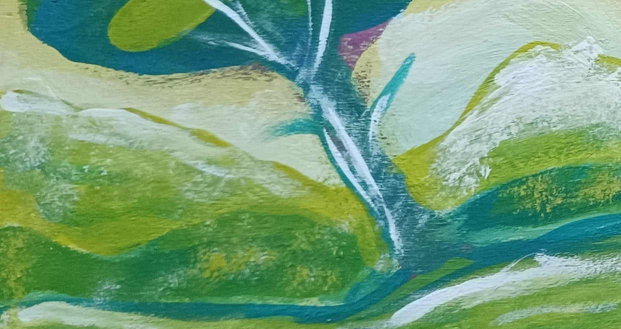 Lo-fi landscape paint