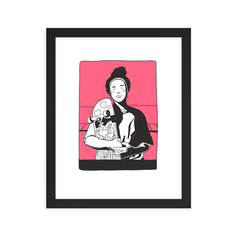Framed poster "Insidieart" Illustration