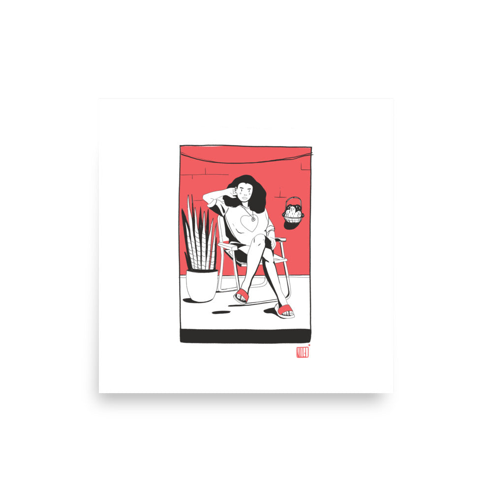 Poster Insidie art illustration